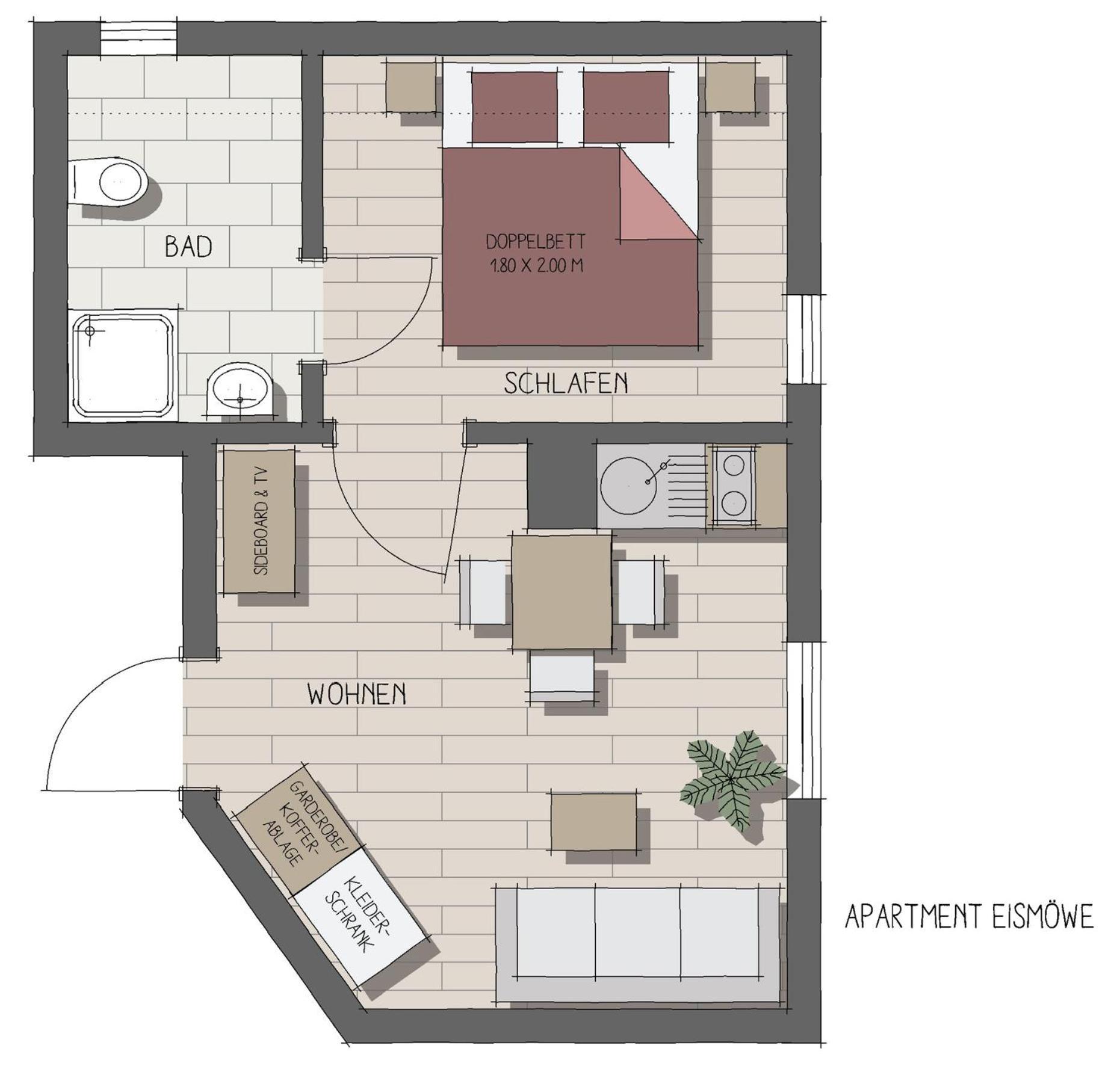 Apartmenthaus Moewenschrei Insel Poel Buitenkant foto